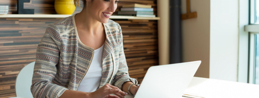 Women at laptop